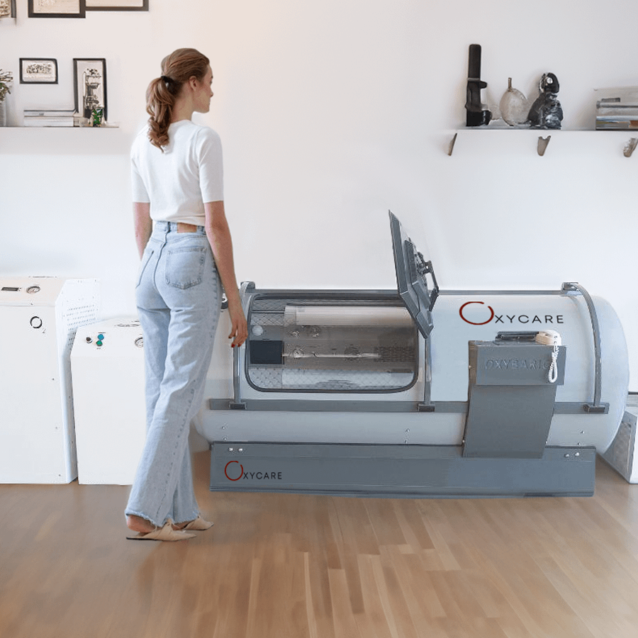 Mujer-en-cámara-hiperbárica-oxycare